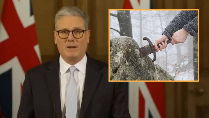 British Prime Minister Announces Prosecution Of King Arthur For Pulling Dangerous Sword From Stone