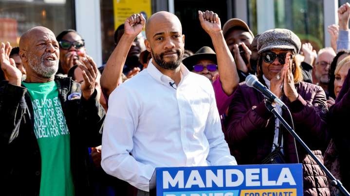 Democrat Mandela Barnes, a former U.S. Senate candidate, enters the Wisconsin governor's race
