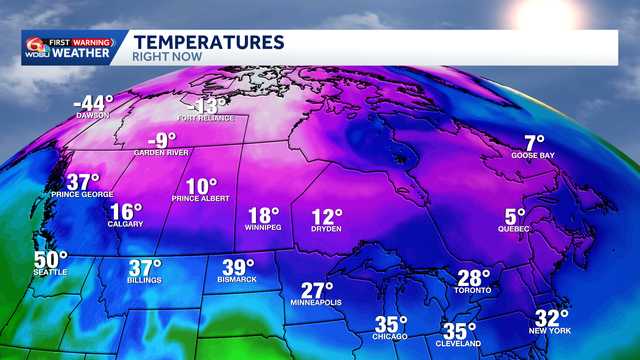 Bitter cold building! Will the polar plunge reach the Gulf Coast?