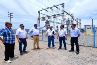 Ministro de Energía y Minas supervisa avances de obras de electrificación en Tacna