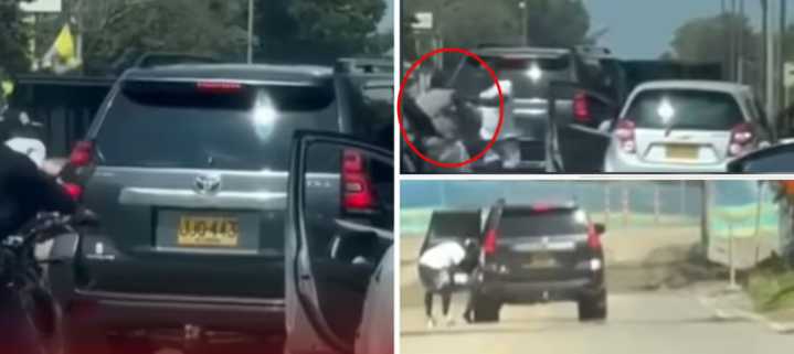 Investigan camioneta de alta gama involucrada en secuestro exprés en la vía Cali