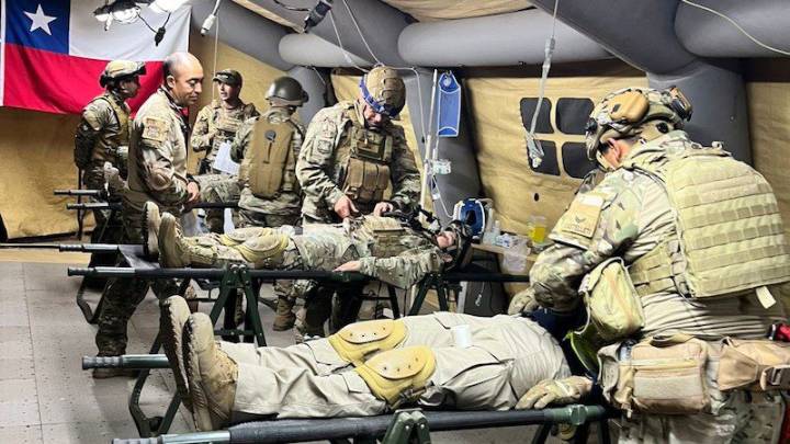 Ejército de Chile realiza nueva versión del Curso de Tripulaciones Aerosanitarias