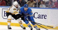 Another win streak ends at two as Blues fall to Bruins 5