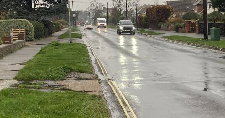 Delight at High Road East in Felixstowe resurfacing works