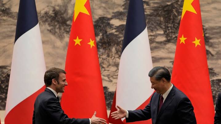 Macron heads to China for talks with Xi on trade ties and Russia's war in Ukraine