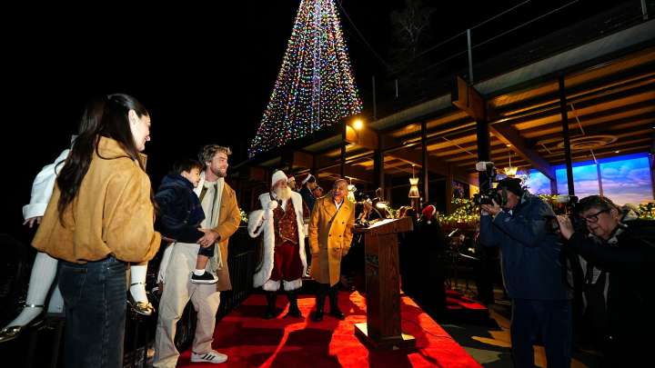 What you missed at the Palm Springs Aerial Tramway Tree Lighting