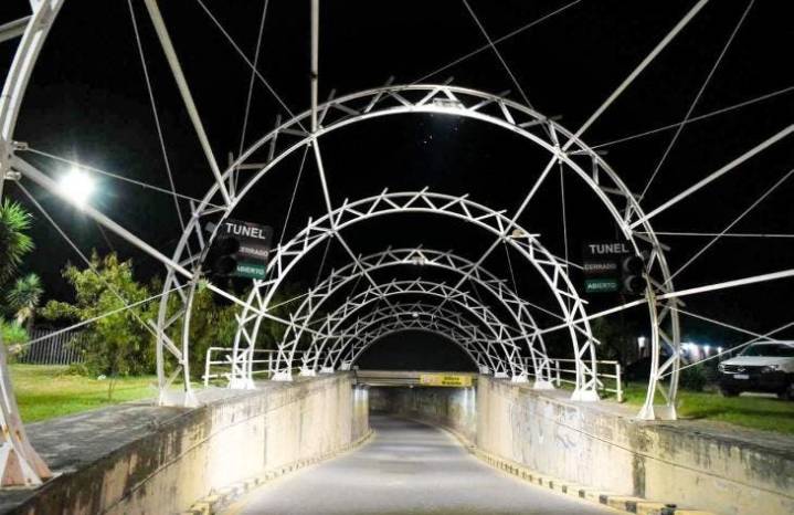 Avanza la renovación del sistema de alumbrado en los túneles de calle Córdoba y Mendoza