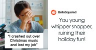 Man Refuses To Stop Blasting Christmas Music In The Office, Coworker Freaks Out And Rage Quits