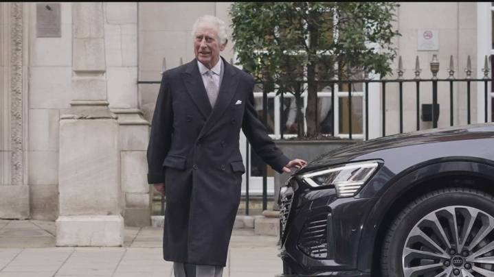 King Charles III says his cancer treatment is being reduced as he promotes benefits of screening