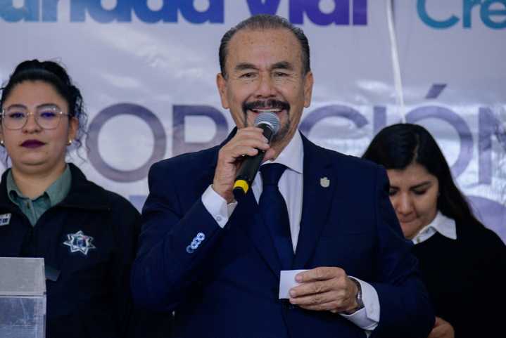 Pedro Rodríguez reconoce labor policial y posiciona a Atizapán como el municipio más seguro del EdoMéx