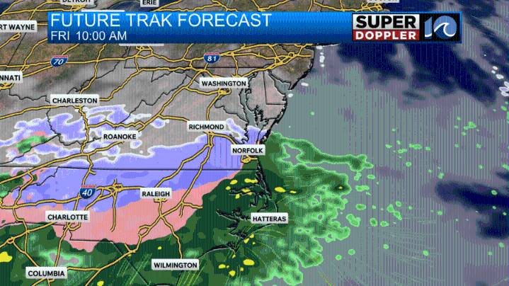 Blog: Dry & chilly for 2 days.  Wintry possible mix Friday