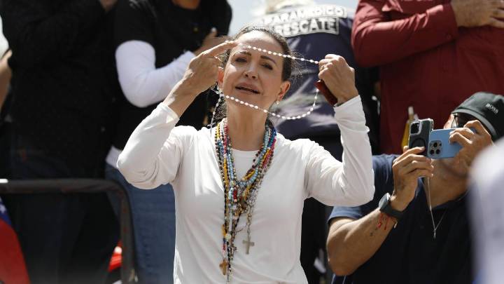 Conferencia de prensa de la Nobel María Corina Machado en Oslo fue pospuesta