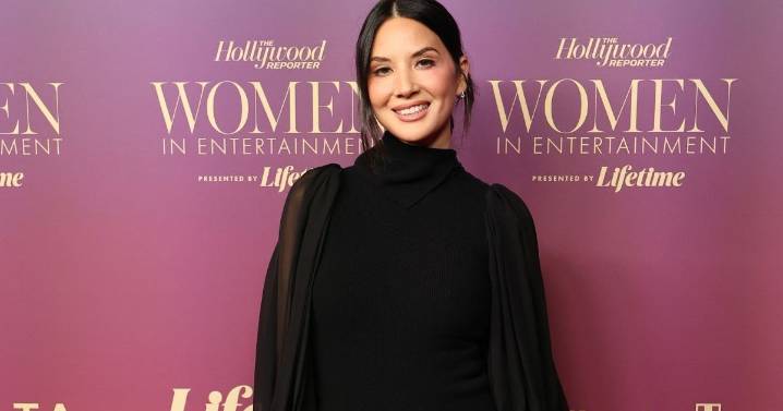 Olivia Munn Flaunts Her Legs in Transparent Skirt