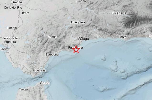 Un terremoto de magnitud 4,8 sacude Málaga y activa la preemergencia del Plan Sísmico