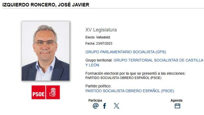 Cuarto caso de suposto abuso sexual no PSOE: Javier Izquierdo abandona todos os cargos