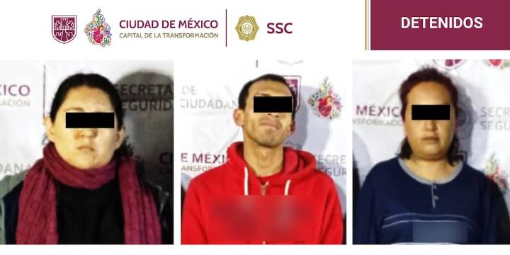 Cocaína, metanfetamina, marihuana y tres detenidos: el saldo de tres cateos realizados en la CDMX