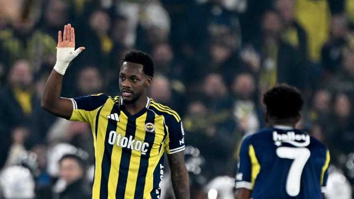 Jhon Jáder Durán respira: anotó el gol salvador del Fenerbahce en el derbi contra Galatasaray; video