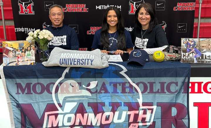 Moore Catholic shortstop Leanna Chow will continue softball career at this Jersey Shore school