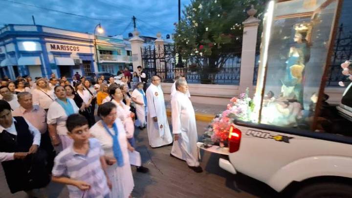 Continúa Catedral Basílica de Mazatlán sus festejos patronales con nueva peregrinación