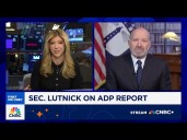 Tariffs not to blame for jobs number, says U.S. Commerce Sec. Lutnick
