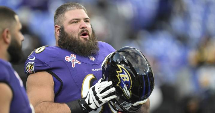 Ravens O-Lineman Ben Cleveland suspended without pay for violating NFL's Substance Abuse Policy