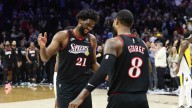 76ers star Joel Embiid’s 39 point performance gets perfect capstone from Tyrese Maxey