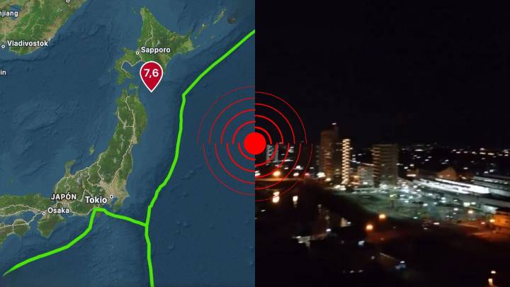Terremoto de 7.6 grados sacude a Japón; hay alerta de tsunami