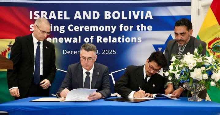 Bolivia retoma relaciones diplomáticas con Israel, rotas desde finales de 2023 por la ofensiva en Gaza