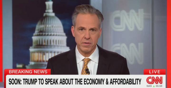 Jake Tapper Drops Crushing Numbers on Trump, Who Gave the Economy an ‘A