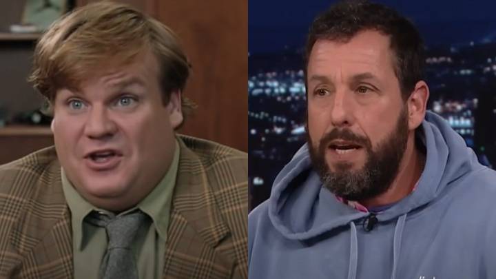 The SNL Sketch That Made Adam Sandler Laugh The Most On Air (And, Of Course, It Involves Chris Farley)