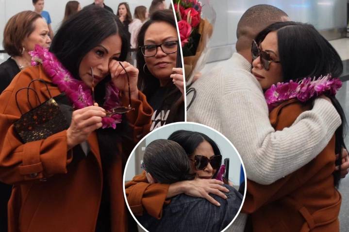 'RHOSLC' star Jen Shah cries during emotional reunion with family after prison release