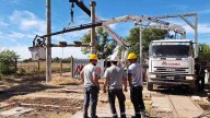La cooperativa Cosma finalizó la nueva subestación transformadora CIBA en Macachín