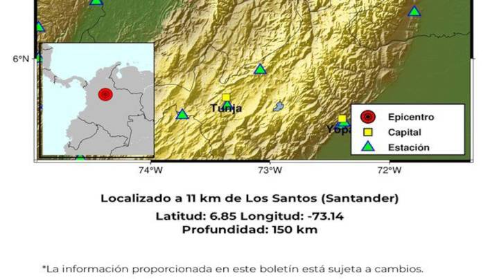 Fuerte temblor despertó a Colombia: Medellín y Bogotá, entre las ciudades donde se sintió con fuerza