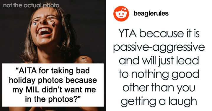 Woman Takes Horrible Family Pics After Homophobic MIL Excludes Her: “Didn’t Want Me In The Photos”