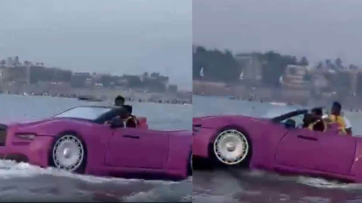 Why You Shouldn’t Be Surprised Seeing A Rolls-Royce Floating On The Arabian Sea Near Juhu Beach