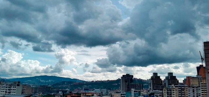 Inameh prevé precipitaciones y cielos nublados en gran parte del país este lunes 08