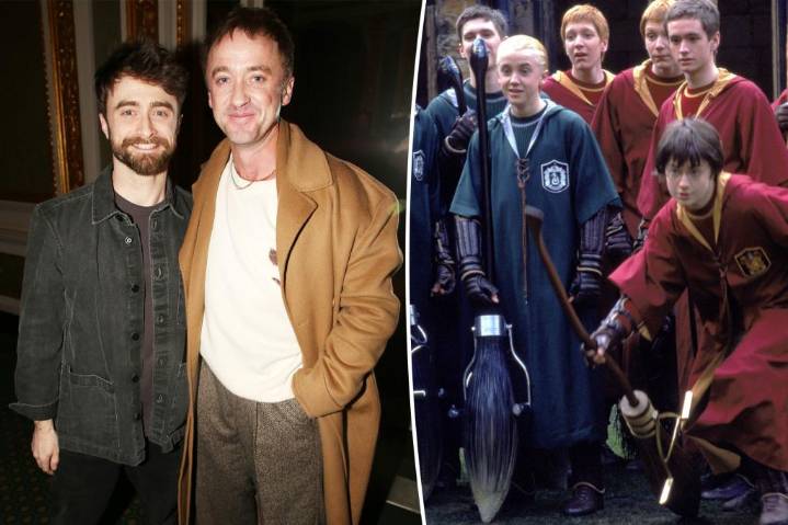 Daniel Radcliffe, Tom Felton reunite 24 years after 'Harry Potter'