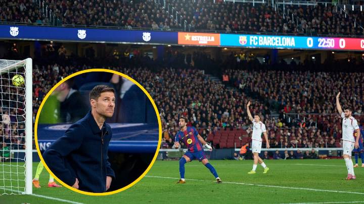 El Camp Nou se acuerda de Xabi Alonso en el momento difícil que pasa el Real Madrid