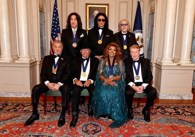 From muted politics to Sylvester Stallone shout-outs, here are 4 takeaways from the Kennedy Center Honors