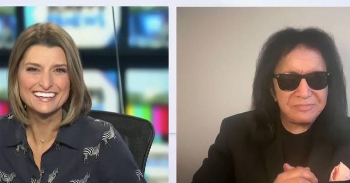 KISS' Gene Simmons Makes Awkward Pass At Reporter On Live TV: Watch