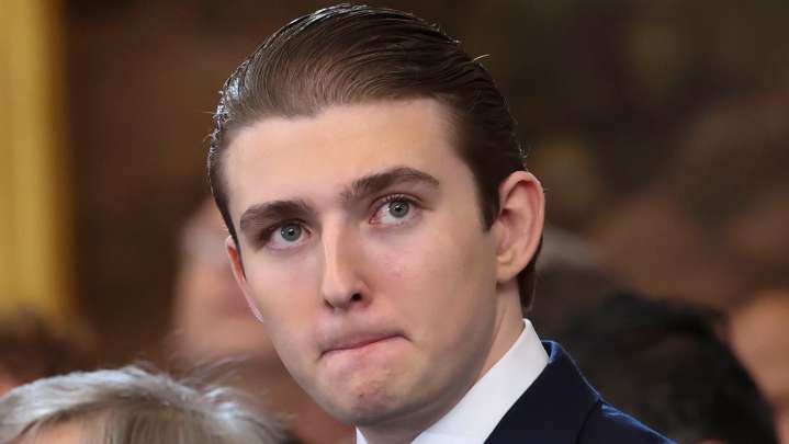 Barron Trump's Rumored Bond With Andrew Tate Is Wrecking His Good Boy Persona