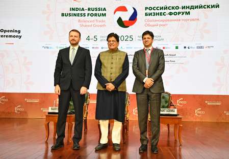 India, Russia must work together to bring greater diversity, balance to their trade basket: Piyush Goyal