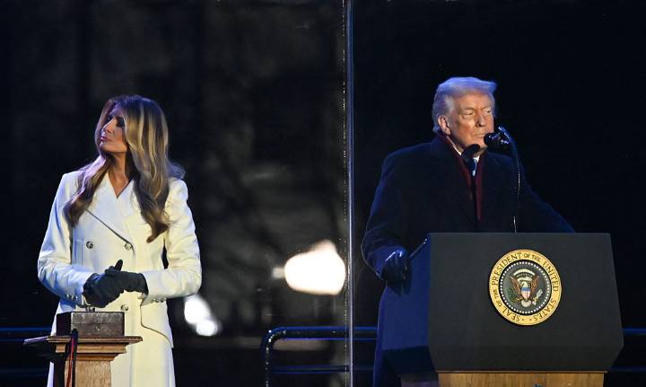 ‘LMAO She Ain’t Never Called Him That’: Trump’s Construction Joke Blows Up After He Drops a Nickname He Says Melania Uses