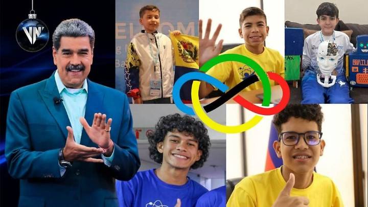 Maduro destacó victoria de Venezuela en olimpiadas de Matemáticas: «Ha triunfado nuestra Generación Genial»