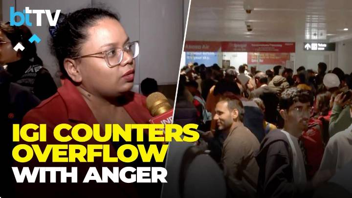 Ground Report From IGI Counters: Stranded Flyers Slam IndiGo Amid Widespread Cancellations