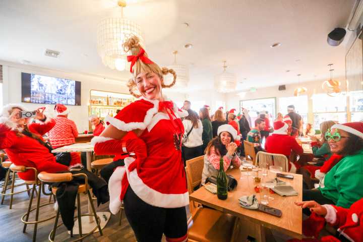 Danville celebrates first SantaCon and the event’s creators approve