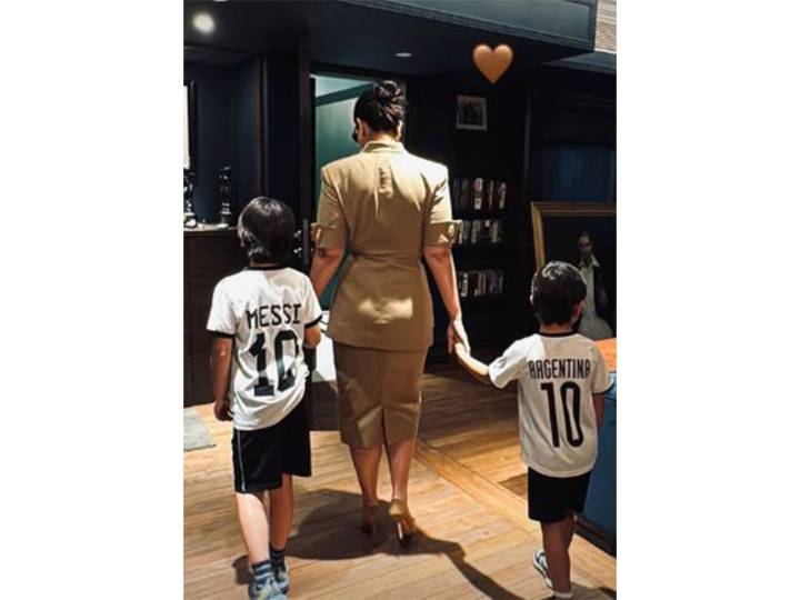 Kareena Kapoor gears up for Messi’s GOAT Tour in Mumbai with sons