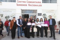 Dona Tecnológico de Monterrey equipo de cómputo al Centro Comunitario Terrenos Nacionales