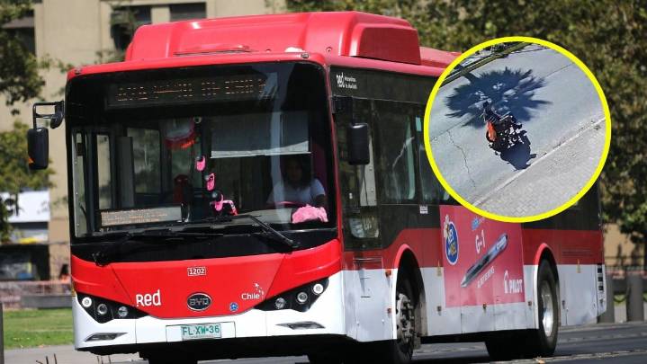 Micro atropelló a adulto mayor en silla de ruedas en La Florida: Todo quedó registrado en un video