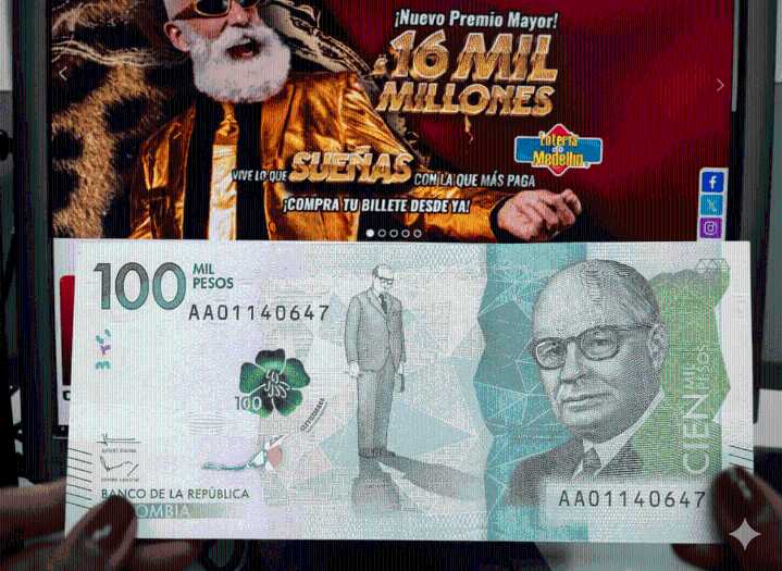 Premio mayor y secos de la lotería de Medellín 5 de diciembre de 2025